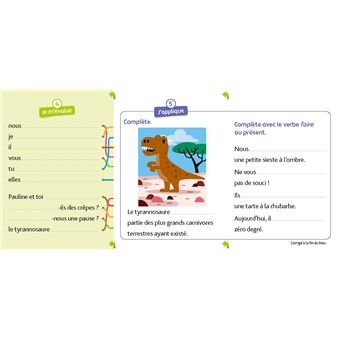 Mon bloc Conjugaison CM1/CM2