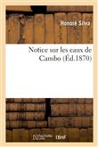 Notice sur les eaux de Cambo