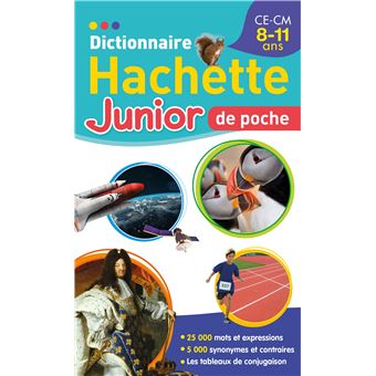 Dictionnaire Hachette Junior Poche