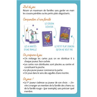 Mes 3 jeux de cartes (Le mistigri du Grand Méchant Loup / Bataille de purée à la cantine / L invité