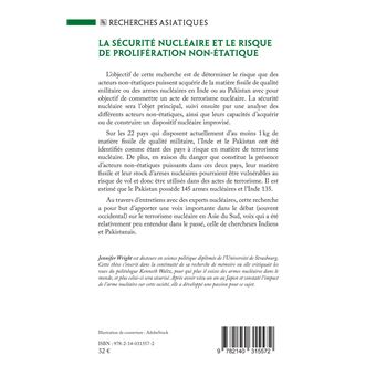 La sécurité nucléaire et le risque de prolifération non-étatique