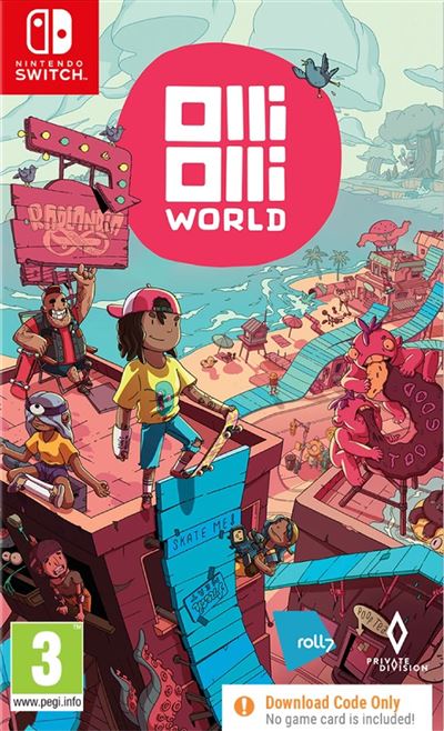 Olliolli World (Code in a box) Nintendo Switch - FR/NL