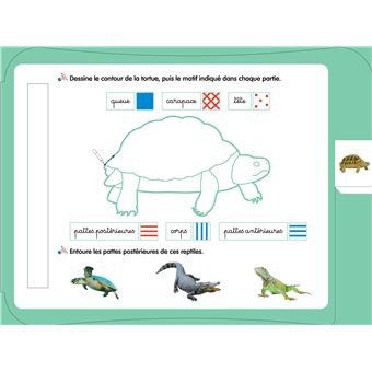Les livres-ardoises - Je découvre les animaux Montessori