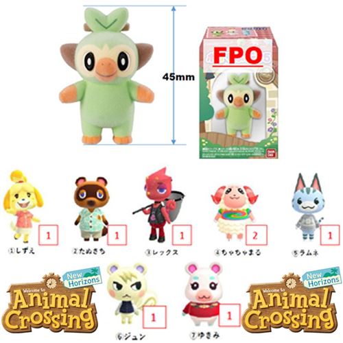 Figurine Banpresto 9840 Animal Crossing Flocked Doll Vol. 2