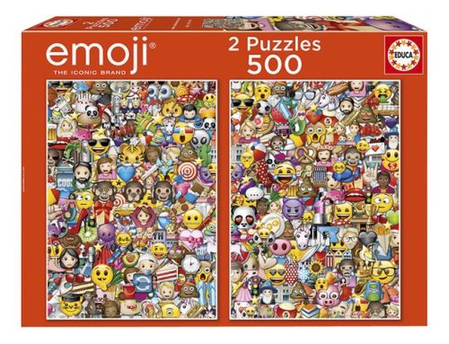 Educa Puzzel - 2X500 Emoji