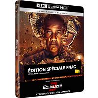 Equalizer 3 Édition Collector Limitée Spéciale Fnac Steelbook Blu-ray 4K Ultra HD