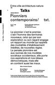 Les pionniers contemporains