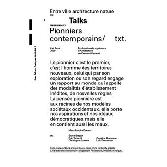 Les pionniers contemporains