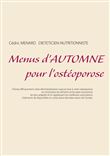 Menus d'automne pour l'ostéoporose
