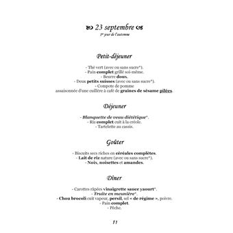 Menus d'automne pour l'ostéoporose