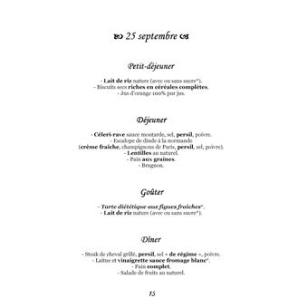 Menus d'automne pour l'ostéoporose