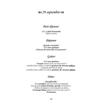 Menus d'automne pour l'ostéoporose