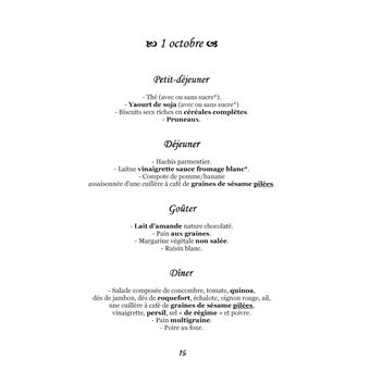 Menus d'automne pour l'ostéoporose