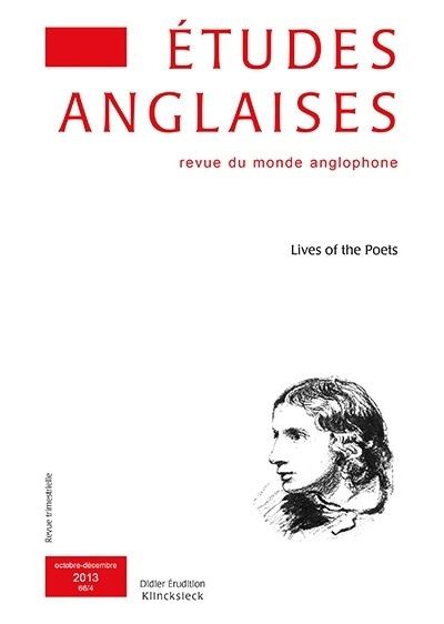 Études anglaises - N°4/2013
