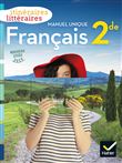 Itinéraires littéraires - Français 2de Éd. 2019 - Livre élève