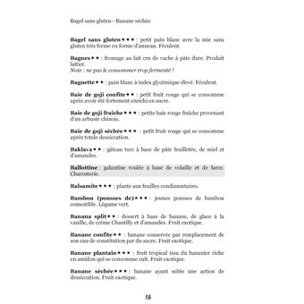 Dictionnaire alimentaire de la goutte