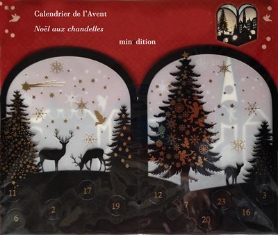 Calendrier de l'Avent Noel aux chandelles Divers -  Collectif - broché