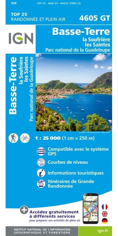 Basse Terre, la Soufrière, les Saintes