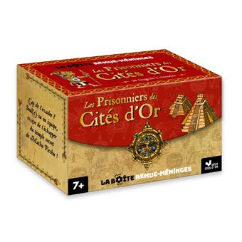 La boite remue-méninges - Enigmes des cités d'or - boîte avec cartes
