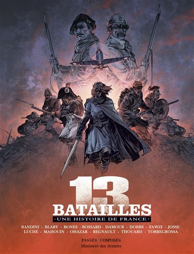 Couverture de 13 batailles : Une histoire de France