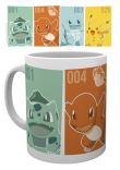 MUG POKEMON STARTERS SUBLI BOITE 320ML