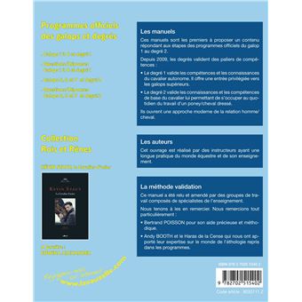 Question Réponses Galops 5 à 7 et Degré 2