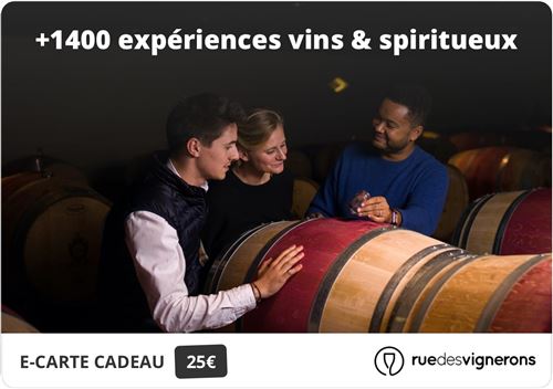 Carte cadeau Rue des Vignerons 25 euros
