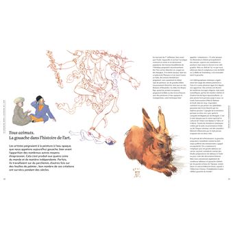 La gouache et ses incroyables talents