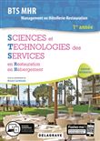 Sciences et Technologies des Services (STS) 1re année BTS MHR (2019) - Pochette élève