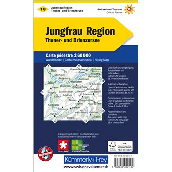 JUNGFRAU REGION 1:60 000