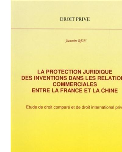 Protection juridique des inventions