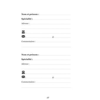 Le journal de ma santé