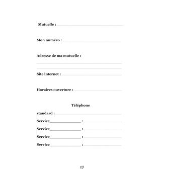 Le journal de ma santé