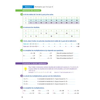 Maths CM1 Ed. 2022  - Livret d'entrainement au calcul fluide