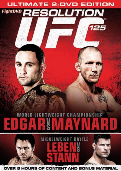 UFC 125 Resolution : Edgar vs Maynard - Leben vs Stann Coffret 2 DVD