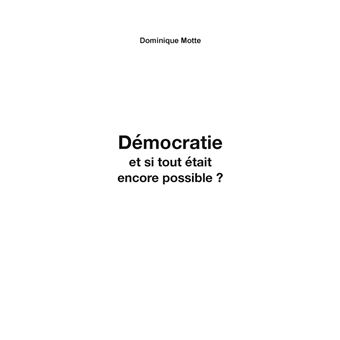Démocratie