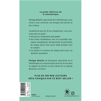 Le guide des pierres et cristaux