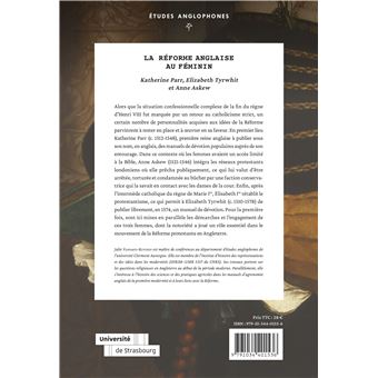 La Réforme anglaise au féminin