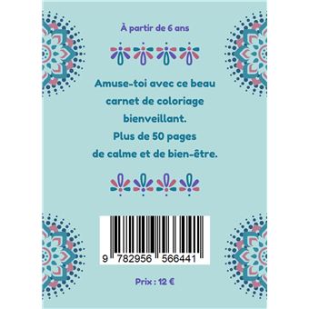 Mon petit carnet de coloriage bien-être