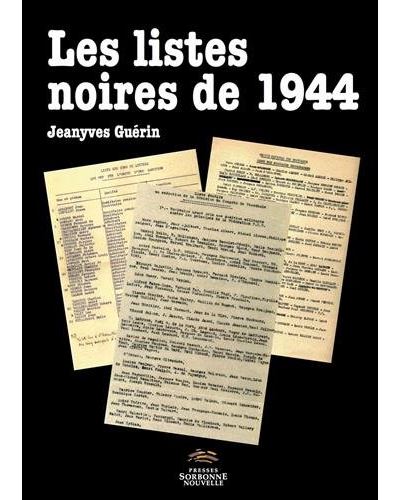 Les listes noires de 1944