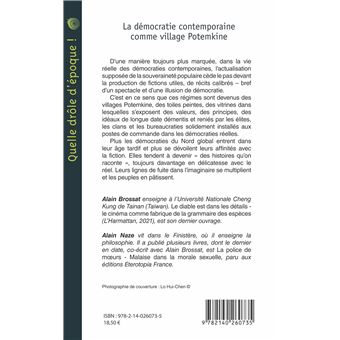 La démocratie contemporaine comme village Potemkine
