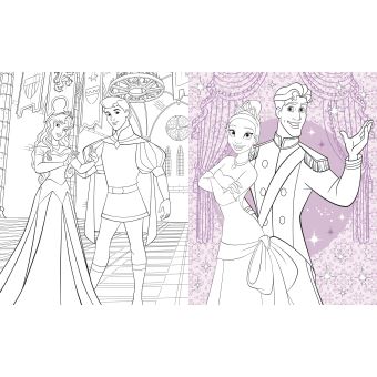 DISNEY PRINCESSES - Mes Coloriages de Rêve - Princes et Princesses