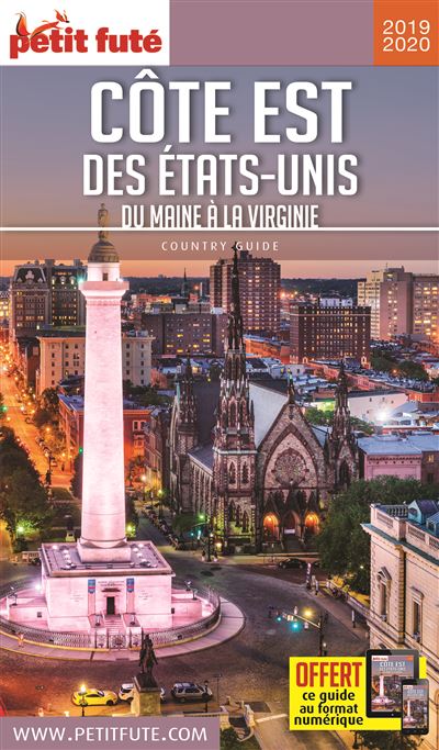 Guide Côte Est des Etats-Unis 2019-2020 Petit Futé - Dominique Auzias - broché
