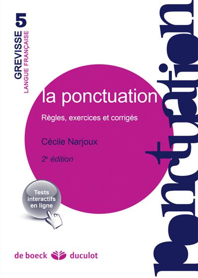 La ponctuation - Cécile Narjoux - broché