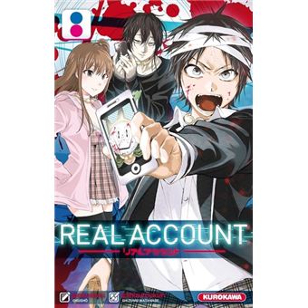 Real Account Tome 8 Real Account Shizumu Watanabe Satoko Fujimoto Broche Achat Livre Fnac