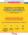 Ingénieur territorial 2022. Examen spécialités II