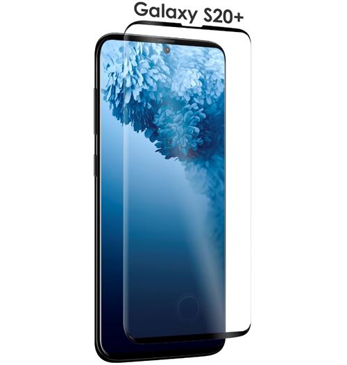 Protection d'écran en verre trempé pour Samsung Galaxy S20+ Qdos OptiGuard Transparent