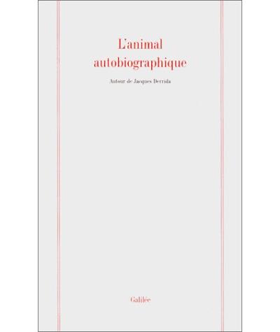 L'animal autobiographique