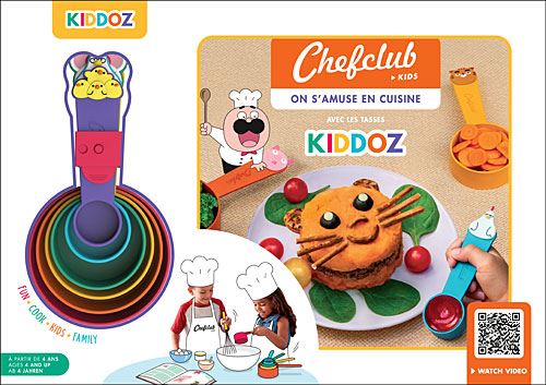  Chefclub - Livre de Cuisine pour les enfants - Les Recettes du  Monde - Chefclub Kids - Chefclub - Livres