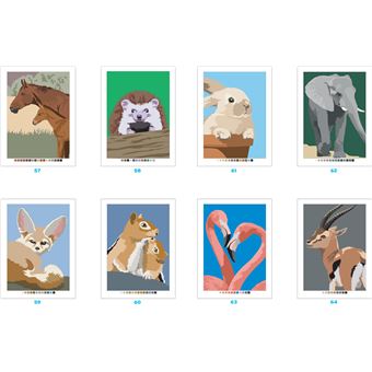 Coloriages mystères Animaux